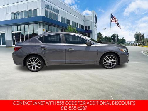 Gray 2019 Acura ILX Premium Package