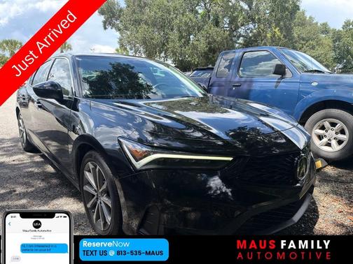 Black 2025 Acura Integra Base