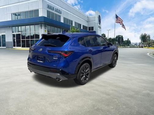 Blue 2025 Acura ADX A-Spec