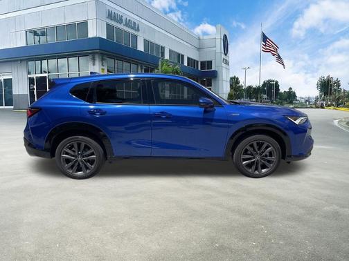 Blue 2025 Acura ADX A-Spec