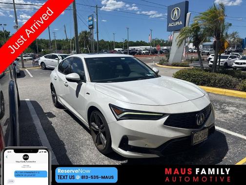 White 2023 Acura Integra A-Spec Technology