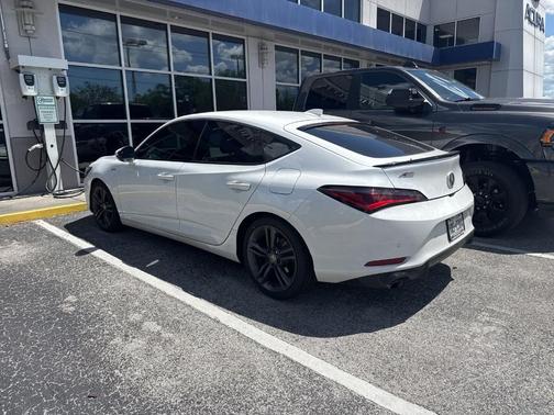White 2023 Acura Integra A-Spec Technology