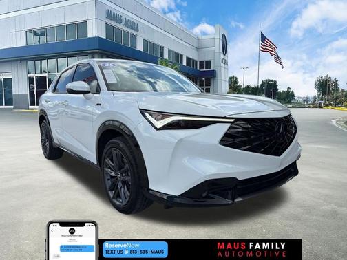 White 2025 Acura ADX A-Spec
