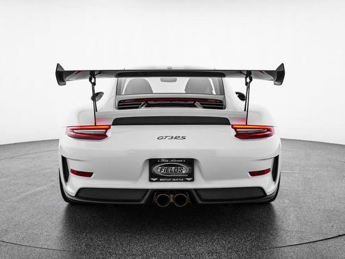 White 2019 Porsche 911 GT3 RS