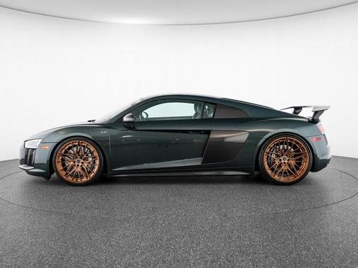 Daytona Gray Pearl Effect 2018 Audi R8 5.2 V10 plus