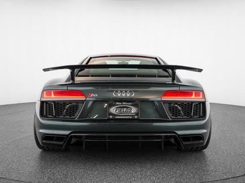 Daytona Gray Pearl Effect 2018 Audi R8 5.2 V10 plus