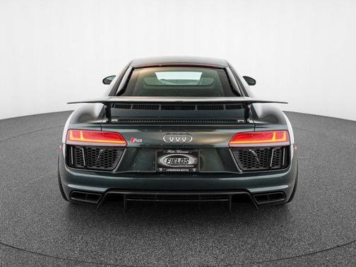 Daytona Gray Pearl Effect 2018 Audi R8 5.2 V10 plus