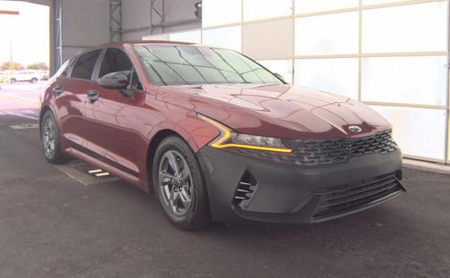 Passion Red 2021 Kia K5 LXS