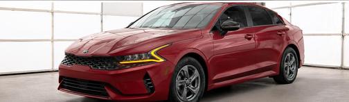 Passion Red 2021 Kia K5 LXS