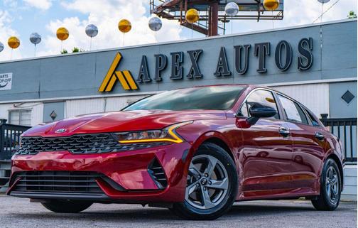 Passion Red 2021 Kia K5 LXS
