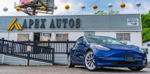 Deep Blue Metallic 2022 Tesla Model 3 Long Range