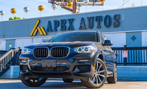 Black Sapphire Metallic 2021 BMW X3 sDrive30i