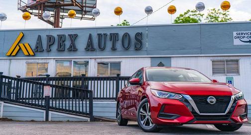 Scarlet Ember Tintcoat 2021 Nissan Sentra SV