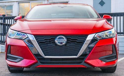 Scarlet Ember Tintcoat 2021 Nissan Sentra SV