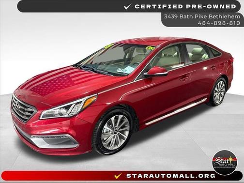 Venetian Red 2015 Hyundai SONATA Sport