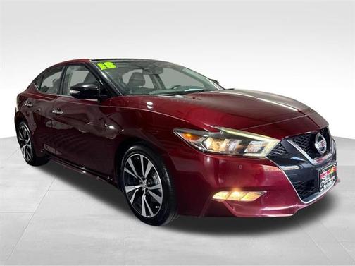 Carnelian Red 2018 Nissan Maxima 3.5 SL