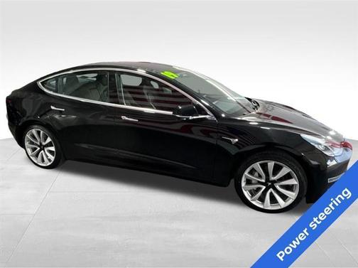 Black 2019 Tesla Model 3 Mid Range