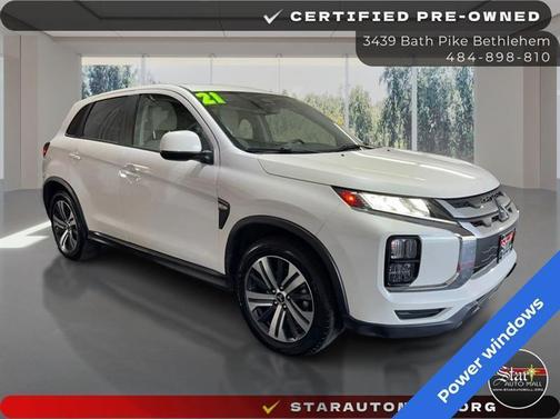 White 2021 Mitsubishi Outlander Sport 2.0 ES
