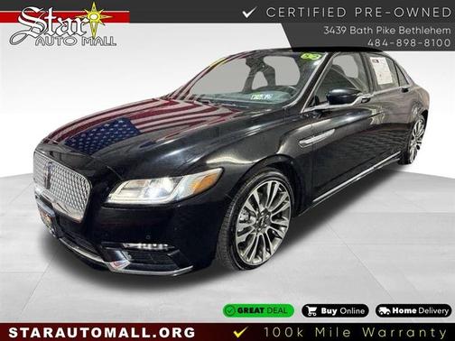 2017 Lincoln Continental Select