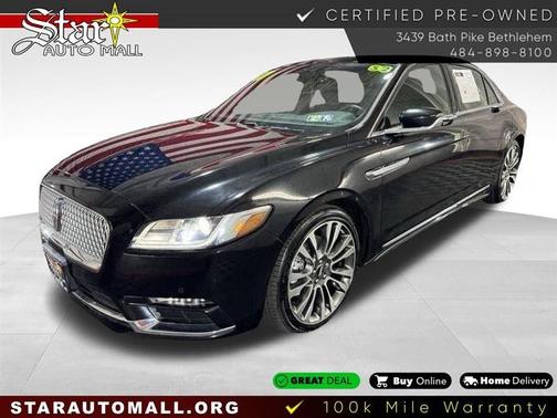 2017 Lincoln Continental Select