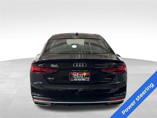 Brilliant Black 2022 Audi A5 40 Premium