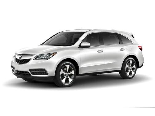 Blue 2016 Acura MDX 3.5L