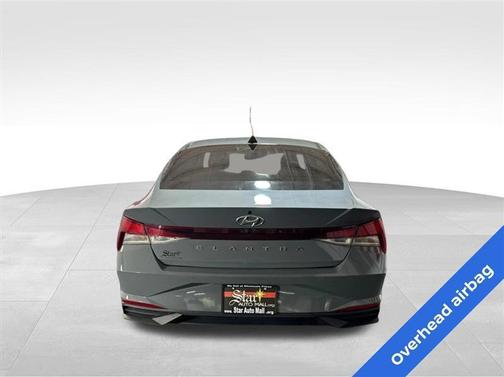 Gray 2021 Hyundai ELANTRA SEL