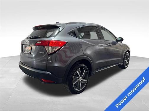 Gray 2022 Honda HR-V EX