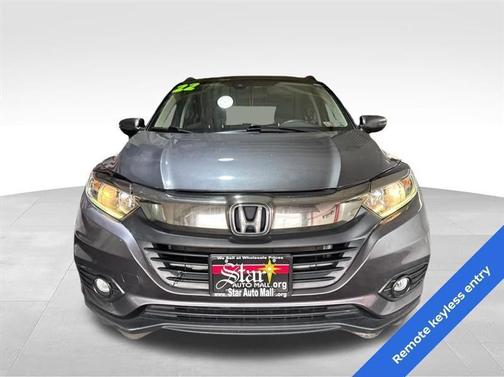 Gray 2022 Honda HR-V EX