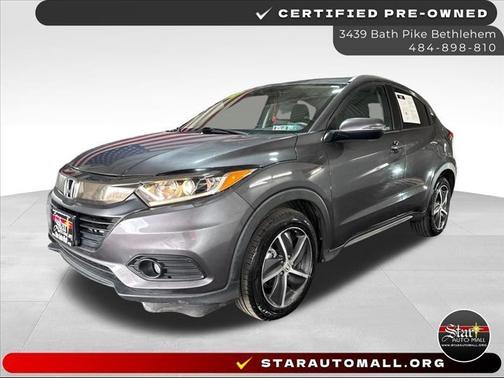 Gray 2022 Honda HR-V EX