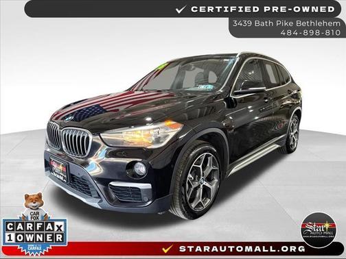 Black 2018 BMW X1 xDrive28i