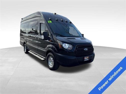 Black 2019 Ford Transit-350 Base