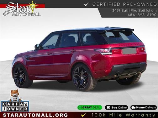 2016 Land Rover Range Rover Sport Supercharged SE