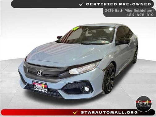Gray 2018 Honda Civic Sport Touring