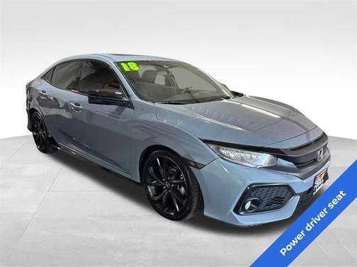 Gray 2018 Honda Civic Sport Touring