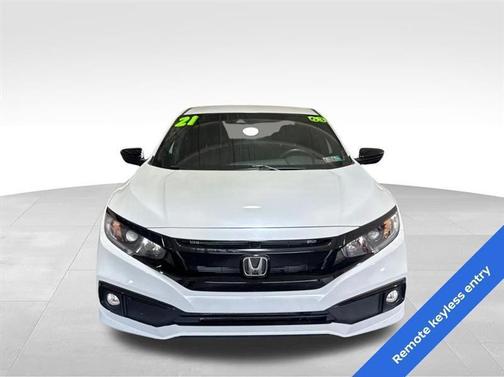 White 2021 Honda Civic Sport