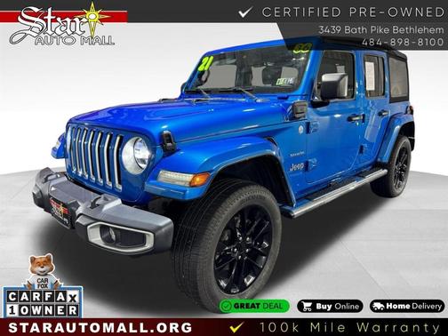 2021 Jeep Wrangler Unlimited 4xe Sahara