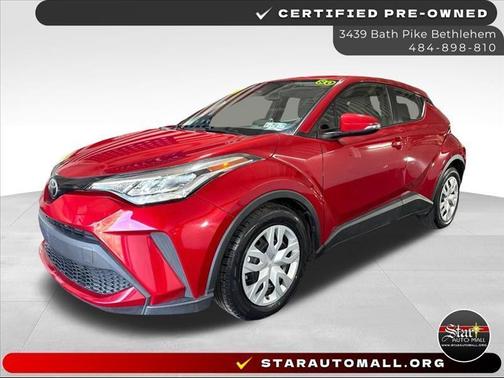 Red 2020 Toyota C-HR LE
