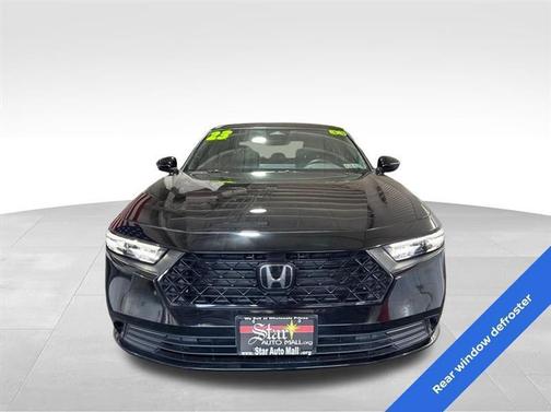 Black 2023 Honda Accord Hybrid Sport-L