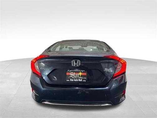 Blue 2020 Honda Civic LX