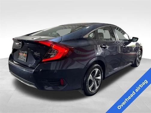 Blue 2020 Honda Civic LX