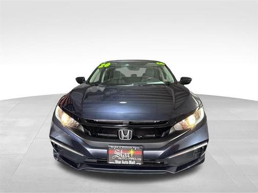 Blue 2020 Honda Civic LX