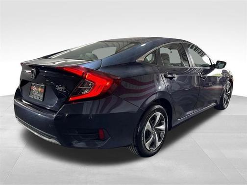 Blue 2020 Honda Civic LX