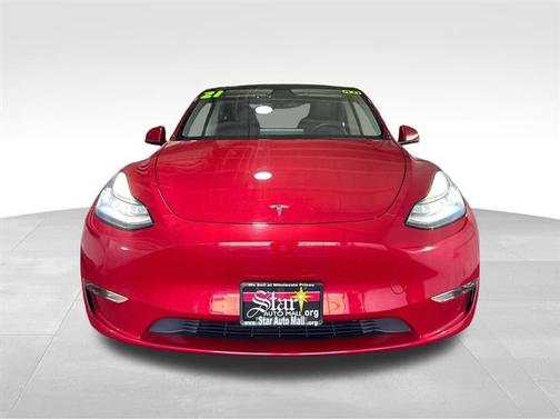 Red Multi 2021 Tesla Model Y Standard Range