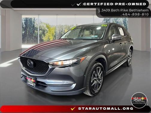 Machine Gray Metallic 2018 Mazda CX-5 Touring