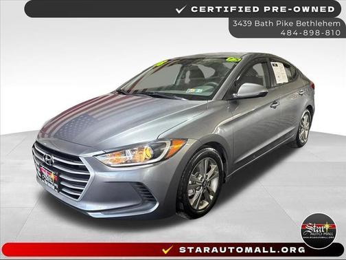 Machine Gray 2018 Hyundai ELANTRA SEL