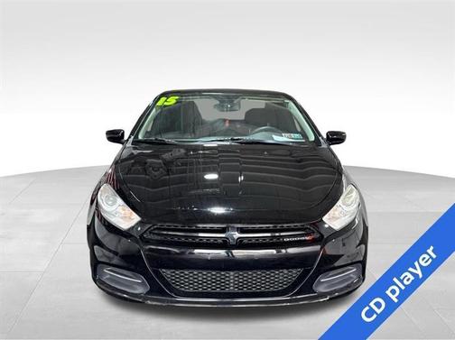 Black 2015 Dodge Dart SE