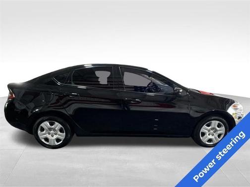 Black 2015 Dodge Dart SE