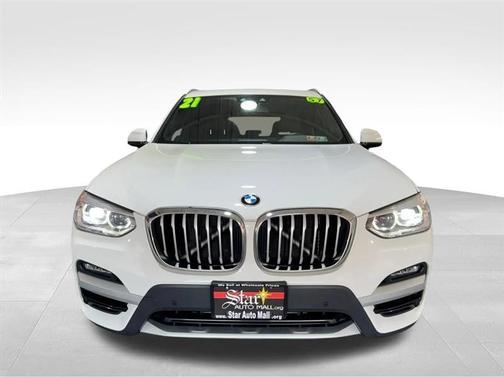 White 2021 BMW X3 xDrive30i