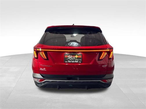 Red 2022 Hyundai TUCSON SEL